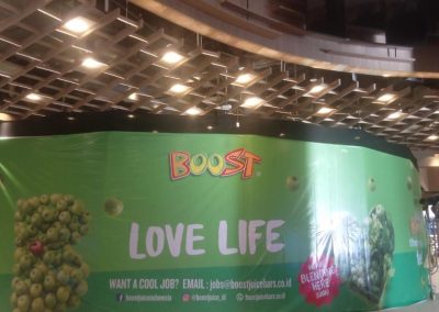Indoor Hoarding Boost Juice AEON Tanjung Barat